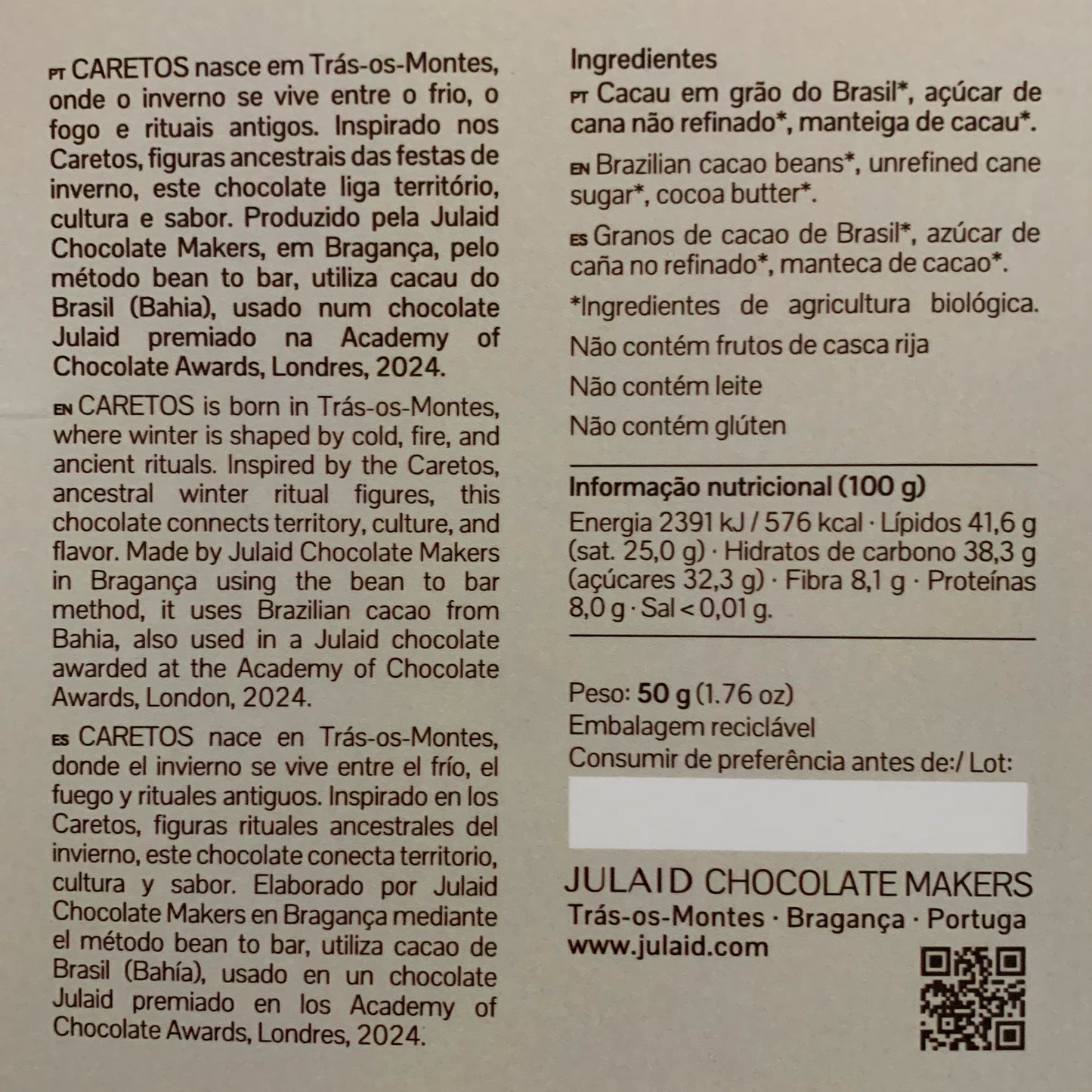 Chocolate Brazil 70%