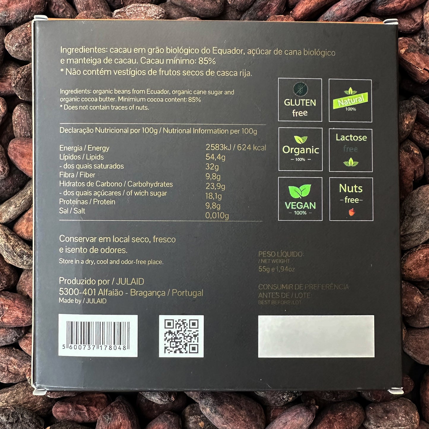 Chocolate Equador 85%